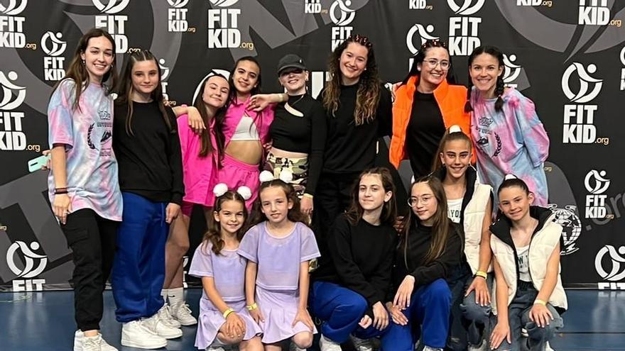 Estudio Muévete de Anna llega al campeonato mundial de Fitkid tras lograr un oro y una plata en Blanes