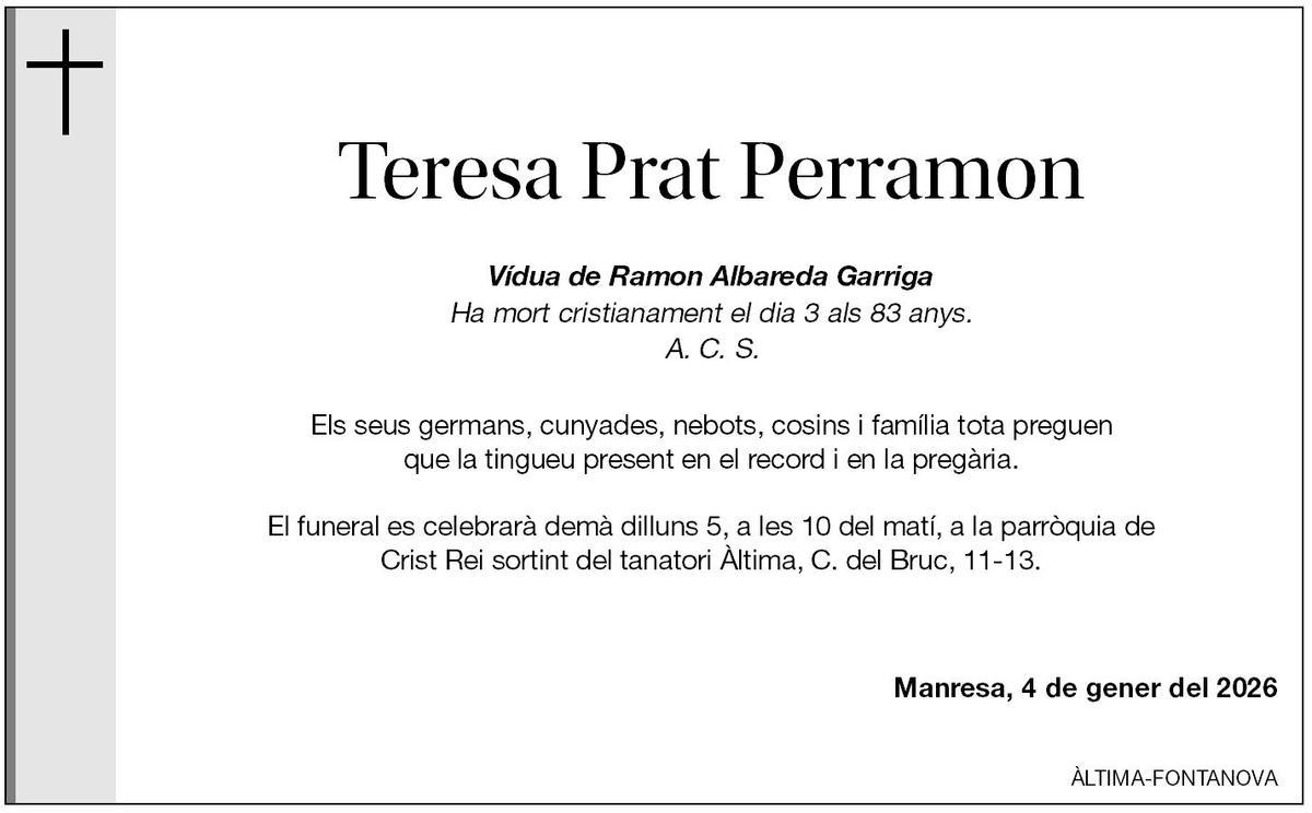 TERESA PRAT PERRAMON