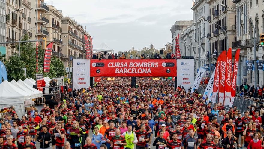 Imatge de la sortida de la prova amb més participació a Catalunya des de l&#039;inici de la pandèmia