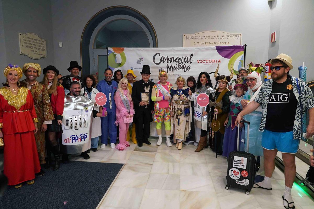 Los disfraces de la final de COAC del Carnaval de Málaga de 2024