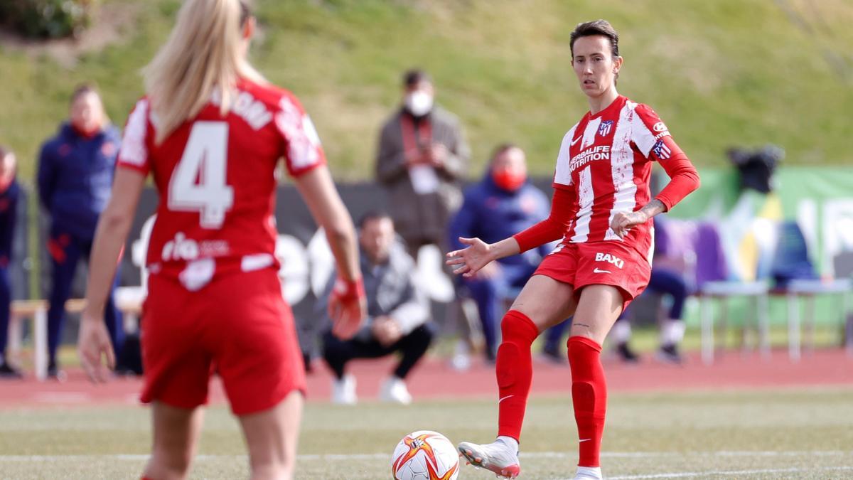 Virginia Torrecilla en la Supercopa de España femenina