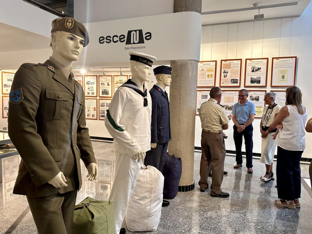 Benicàssim ya acogió en septiembre de 2024 la exposición sobre la mili.