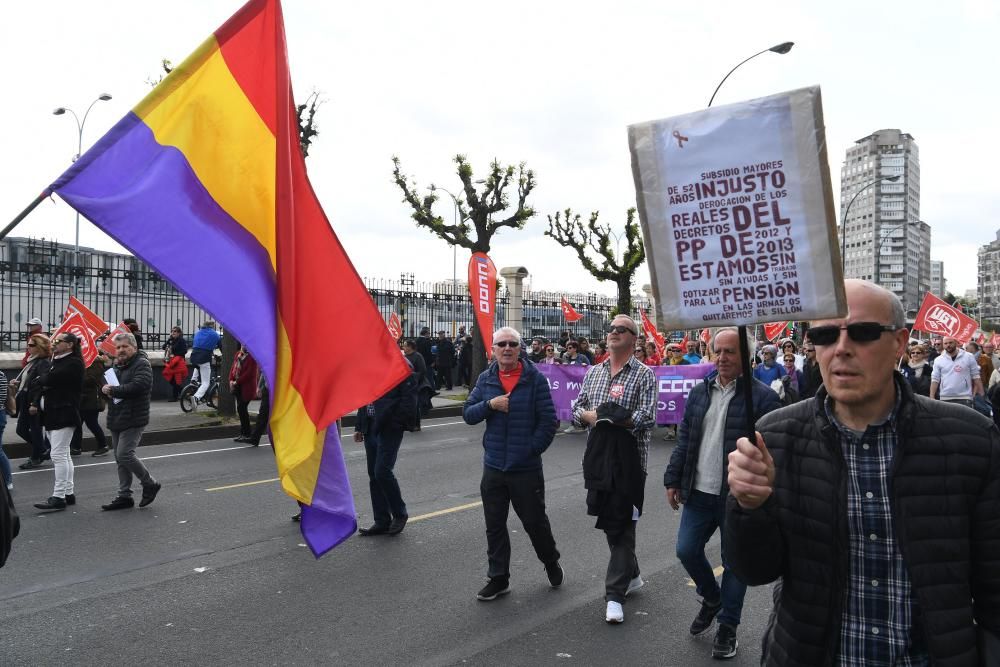 Manifestaciones del 1 de mayo en A Coruña