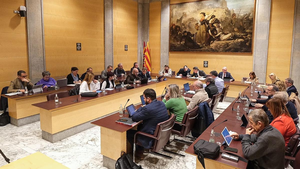 Pla general del ple d'aquest dimarts