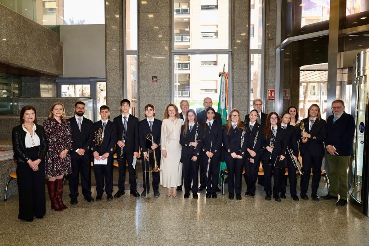 Nuevos músicos del CÍrculo Católico.