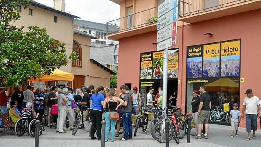 La central que l&#039;empresa de la &#039;burricleta&#039; té a la Seu d&#039;Urgell