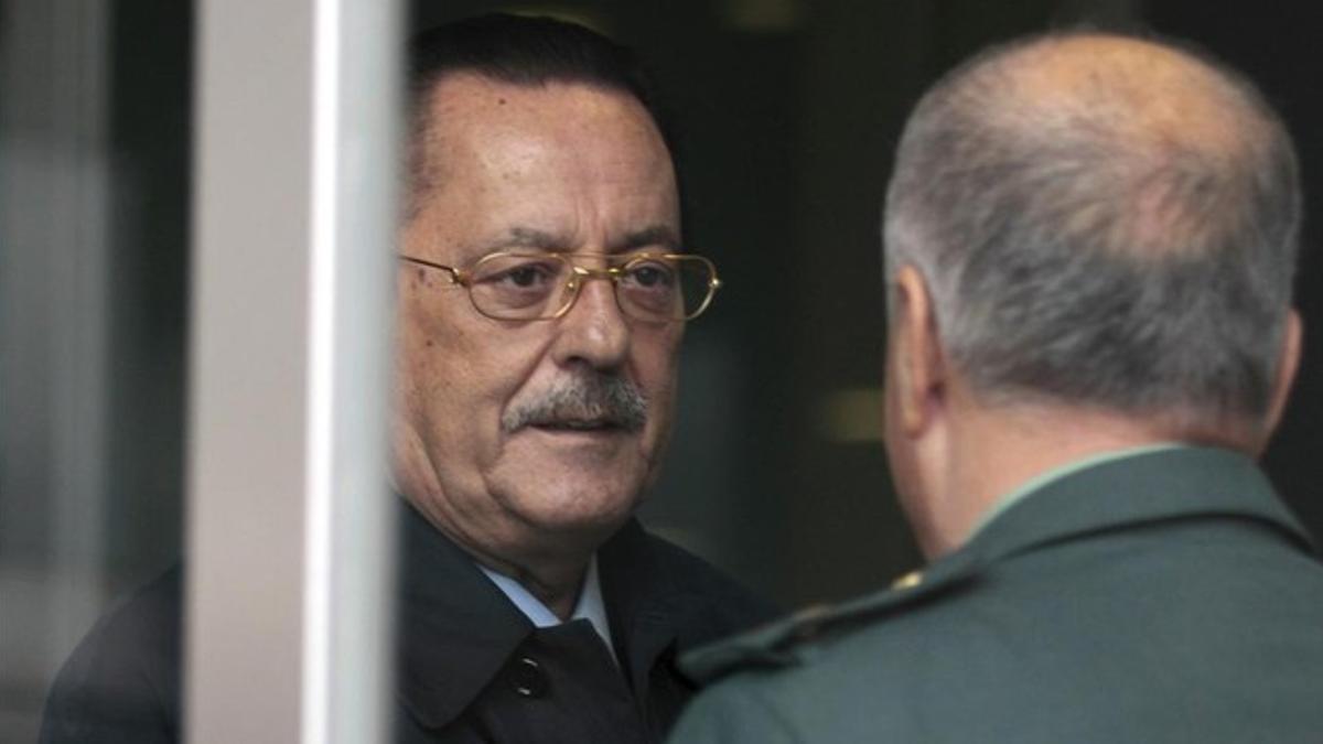 El exalcalde de Marbella Julián Muñoz entrando en la Audiencia de Málaga durante los juicios del 'caso Malaya', en una foto de archivo.