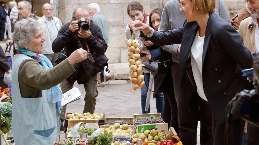 Cospedal en Compostela.