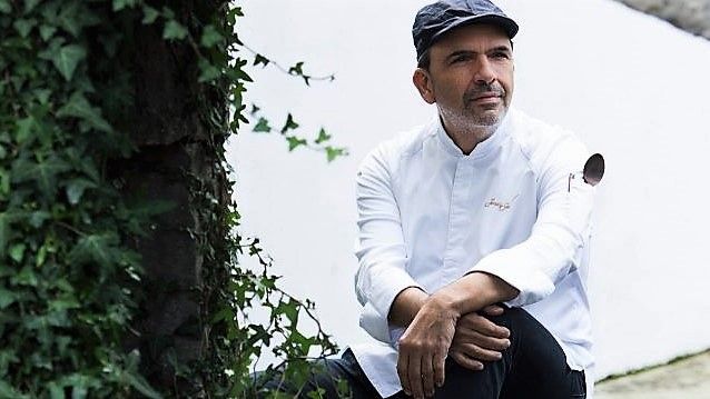 Jesús Sánchez, chef del restaurante Cenador de Amós (Villaverde de Pontones, Cantabria), que en otoño inaugurará Amós en el hotel Villa Magna de Madrid..