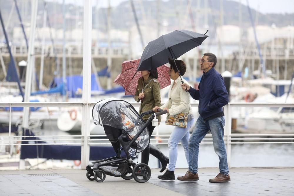 La lluvia toma el relevo a los días de elevadas te