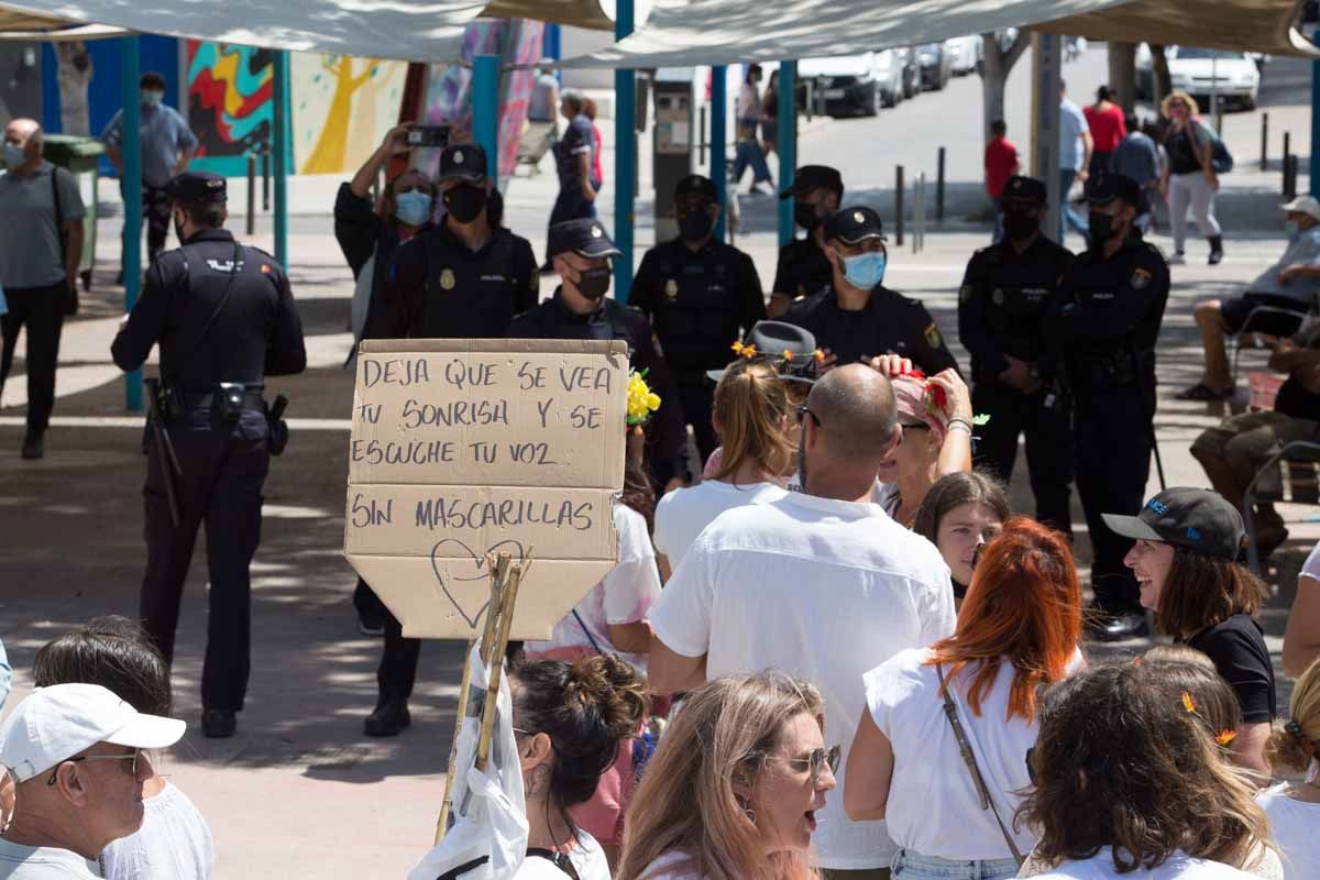 Manifestación Ibiza Respira en Ibiza