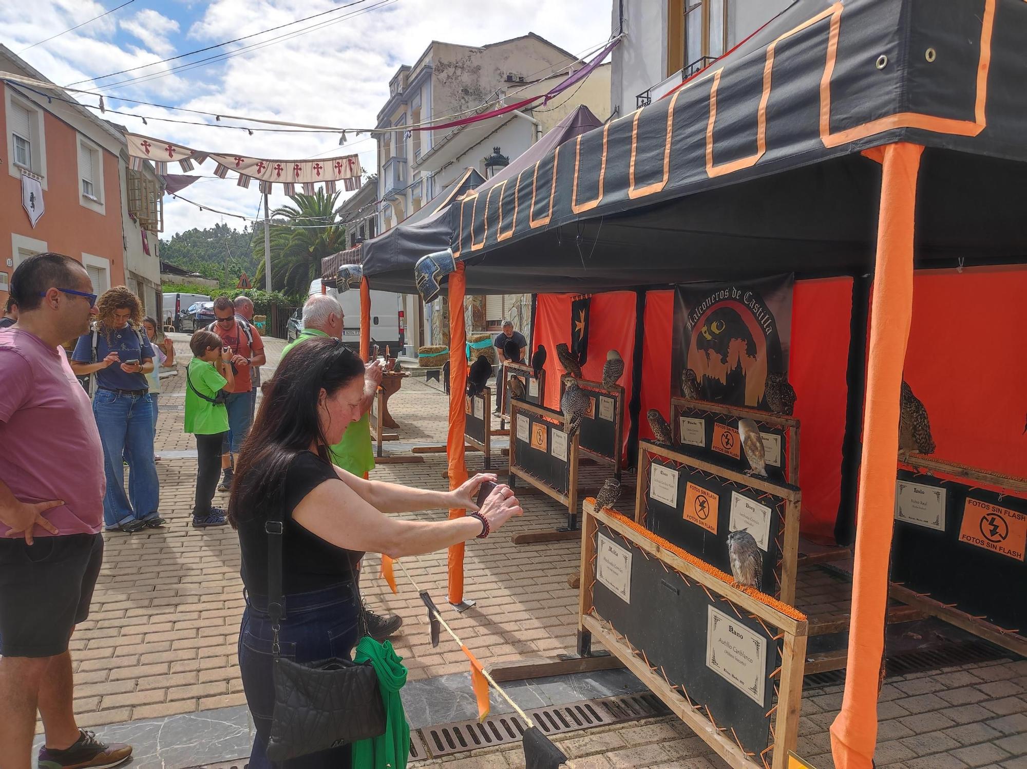 En imágenes: La transformación de Piantón para celebrar su mercado medieval