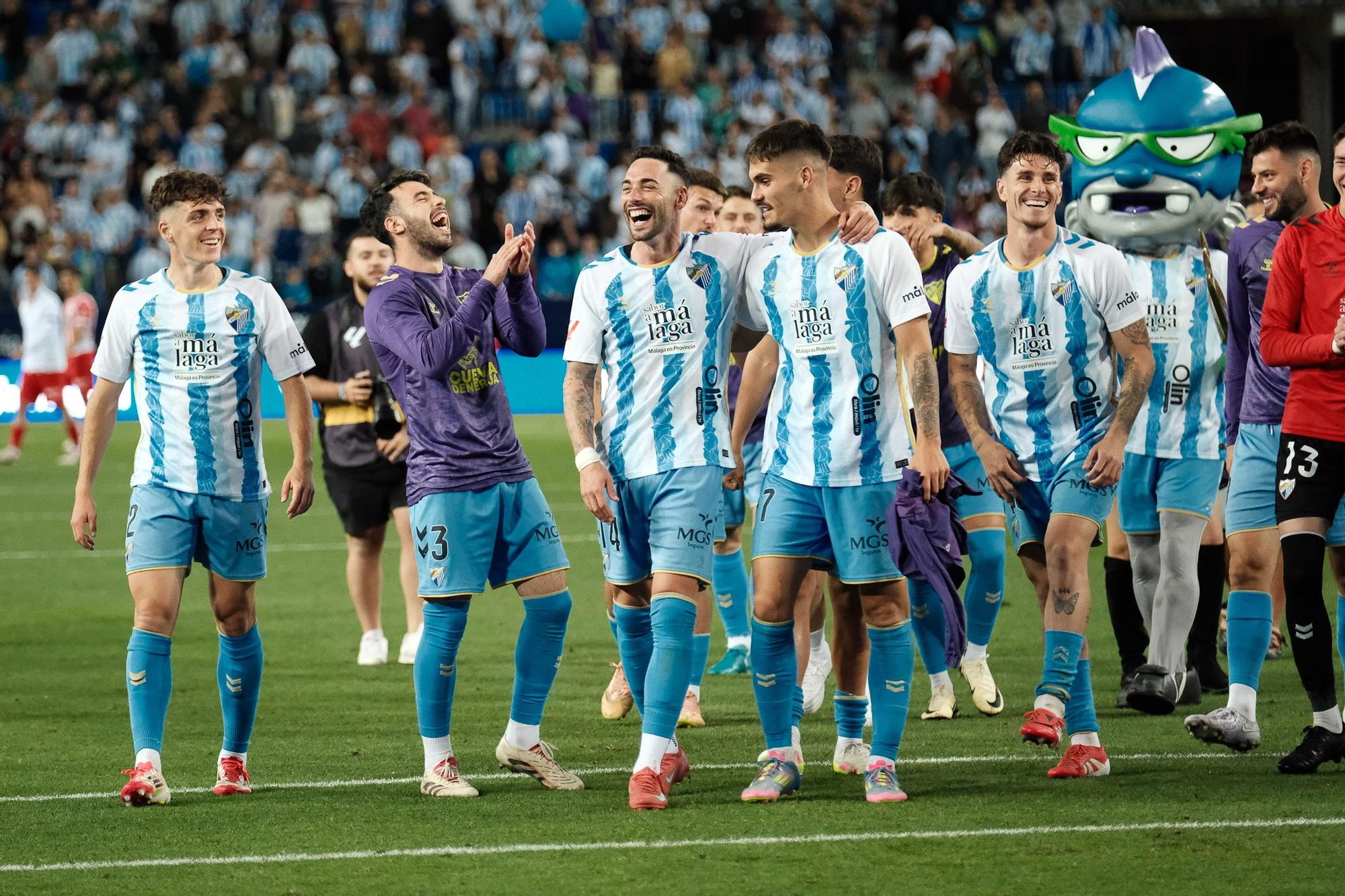 Málaga CF - Sporting. Jornada 40, Liga Hypermotion
