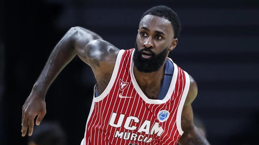 Howard Sant-Roos durante el encuentro en Polonia ante el Trefl Sopot.
