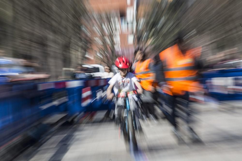 Una mañana ciclista en el Campo San Francisco