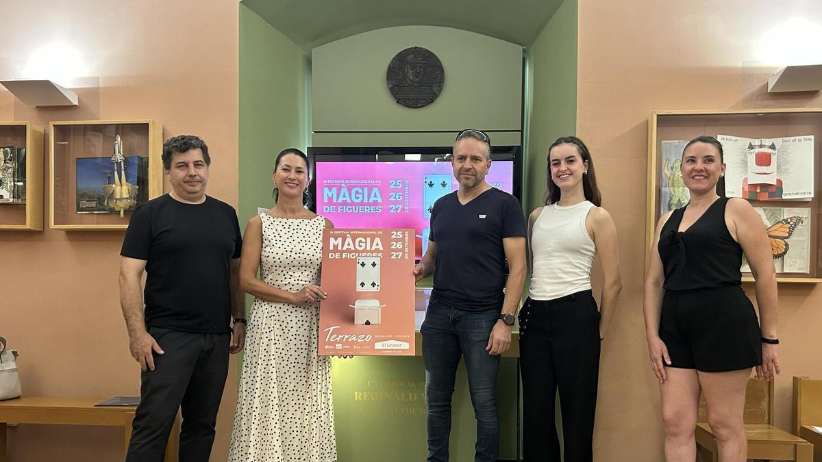 La presentació i cartell del Festival Internacional de Màgia de Figueres.