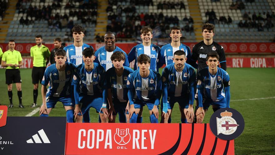 El Dépor juvenil jugará en Copa del Rey ante el Athletic