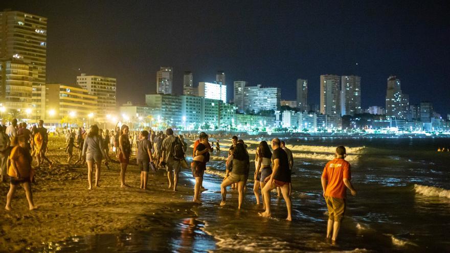 Benidorm, una noche de 41 grados de sensación térmica