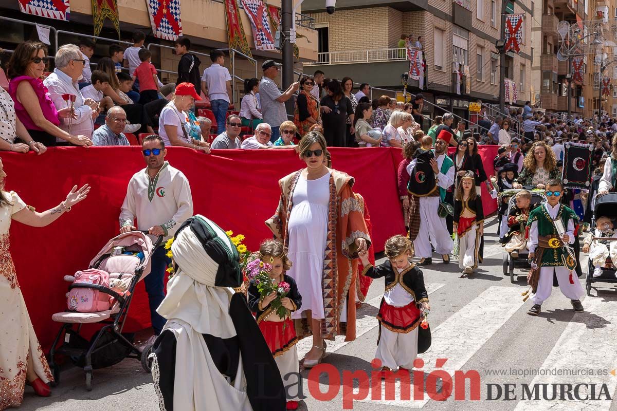 Desfile infantil del Bando Moro en las Fiestas de Caravaca