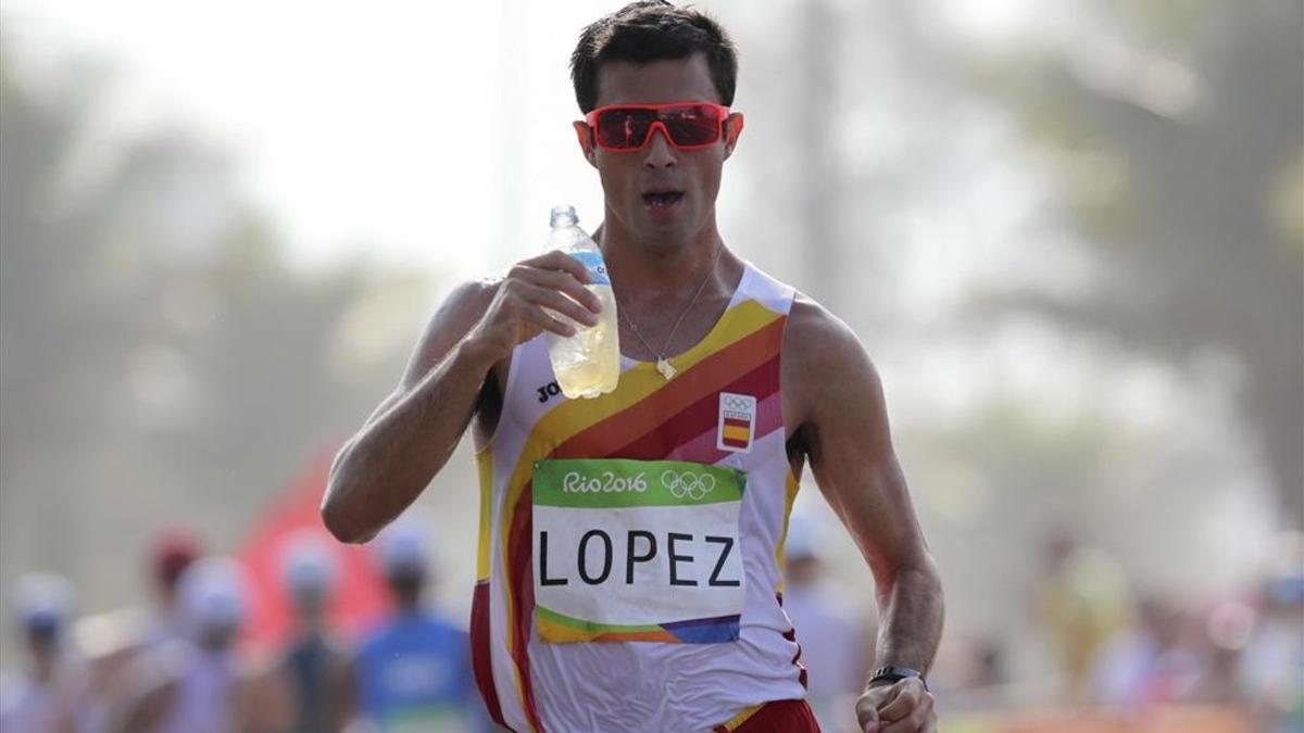 López, en acción durante los últimos Juegos de Río