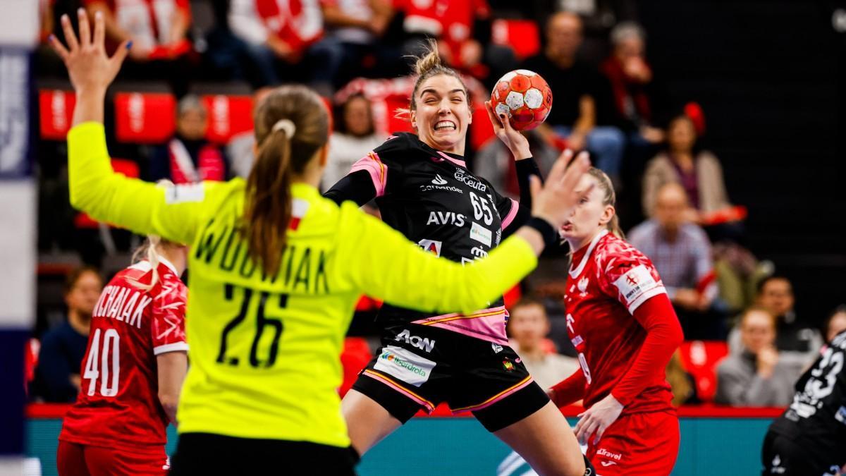 Anne Euraskin, en una acción del partido