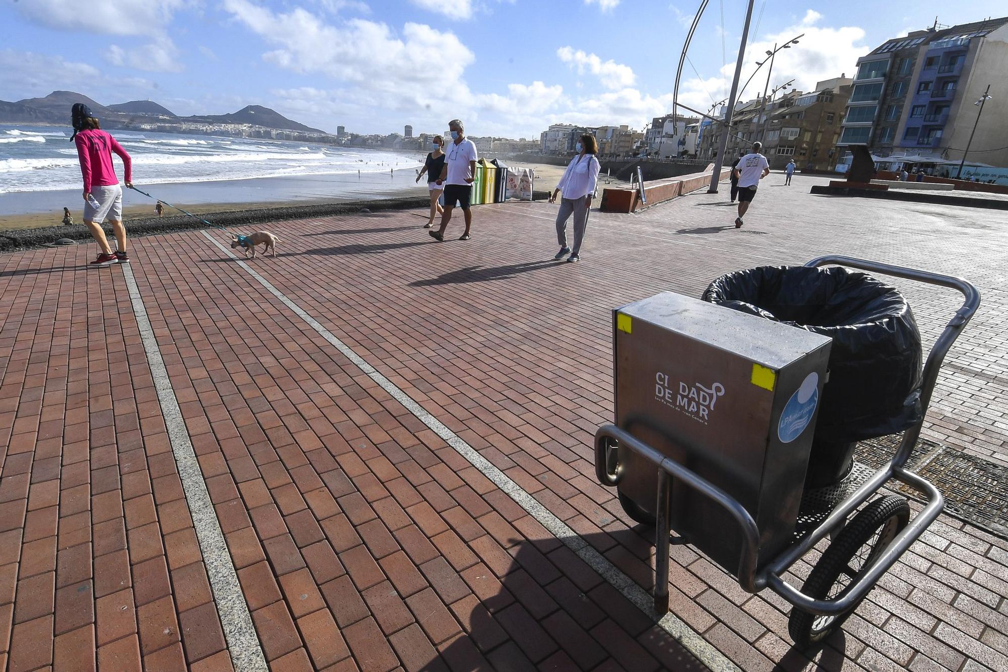 Microplásticos en Las Canteras