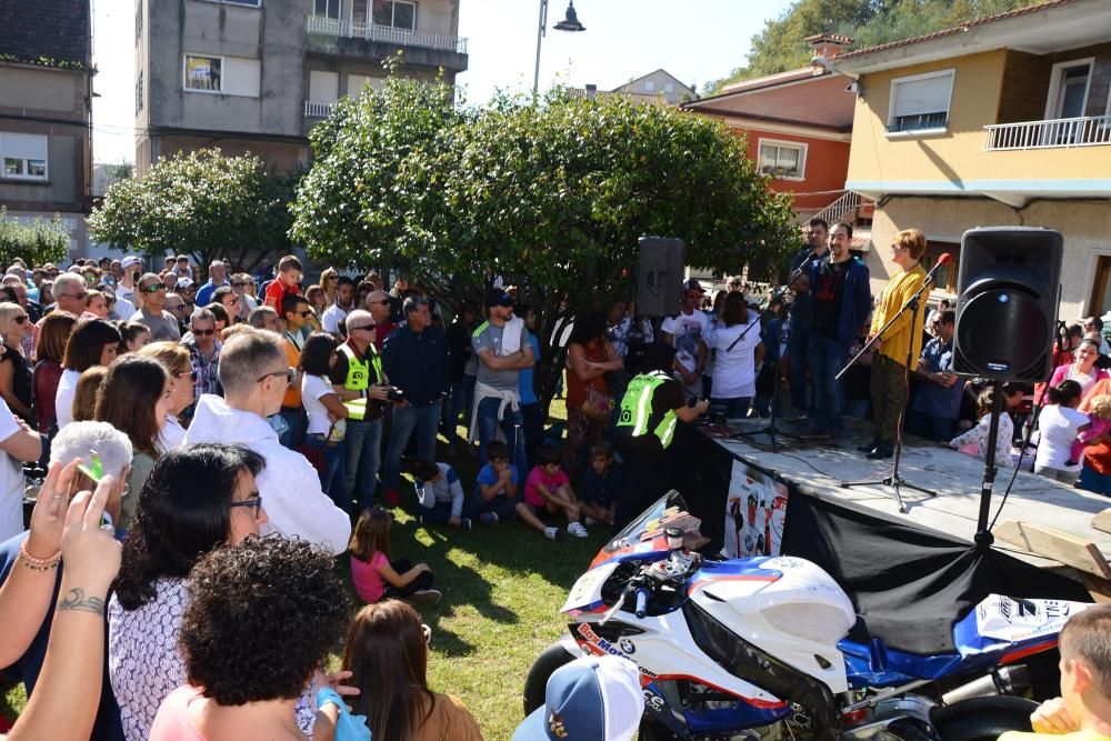 "Seguro que murió sonriendo detrás del casco. Así que os pido que no lloréis por él", dijo su padre