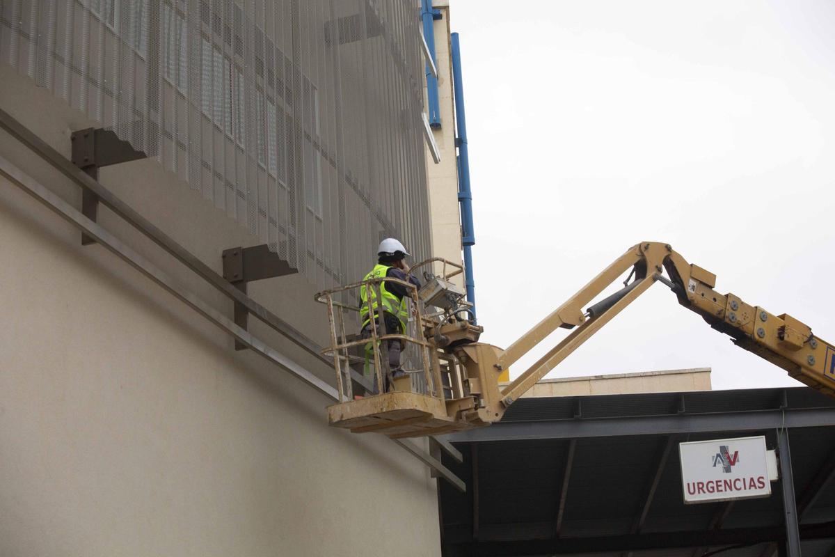 Así es la ampliación de Urgencias en el Hospital General de Alicante