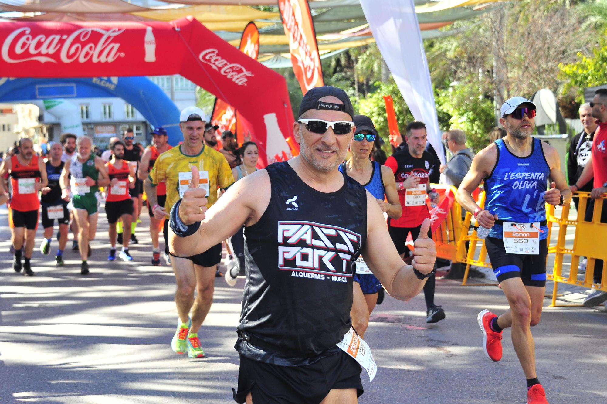 Un Medio Maratón de Elche marcado por el calor