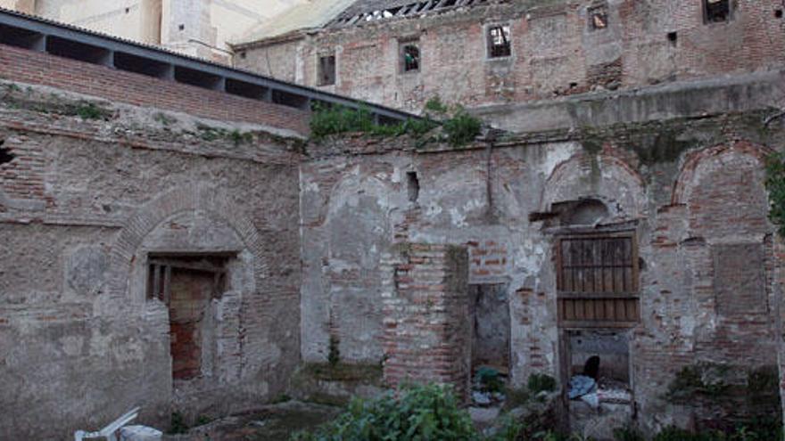 Los restos del convento de San Andrés se encuentran muy deteriorados.