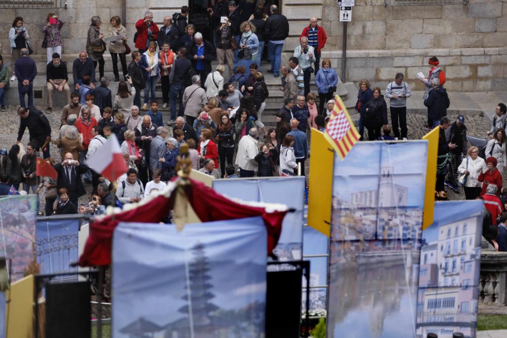 Girona floreix amb «Temps de Flors»