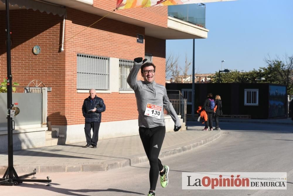 Primera carrera del año en Algezares