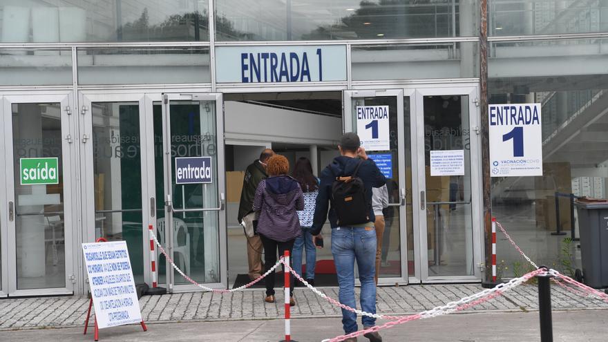 Vacunación de treintañeros en A Coruña