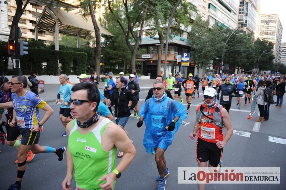 Murcia Maratón. Salida