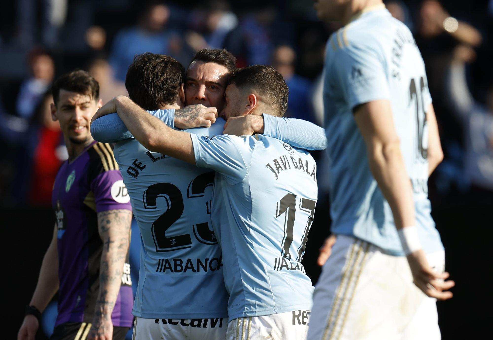 Las mejores imágenes del Celta-Valladolid (3-0)