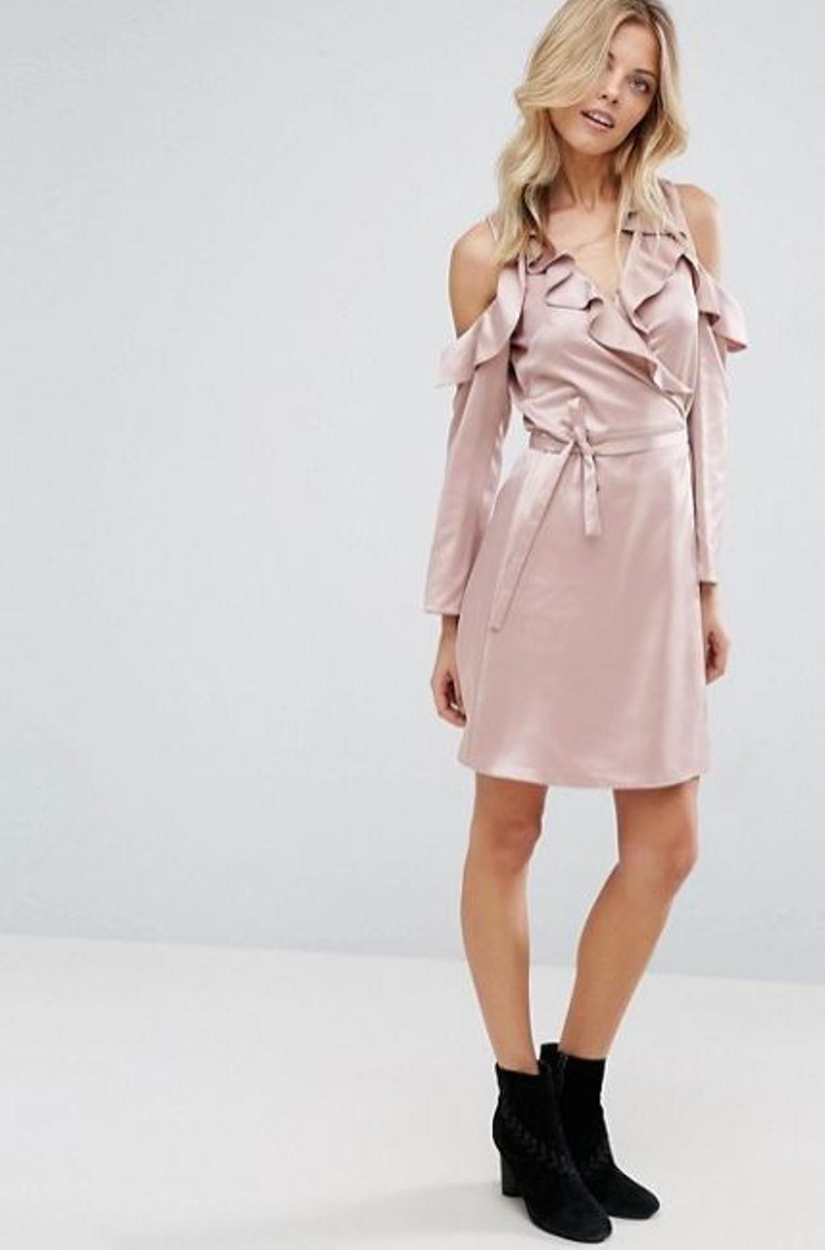 Las rebajas de ASOS: vestido rosa nude