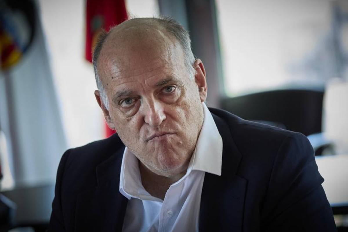 Javier Tebas, presidente de LaLiga.