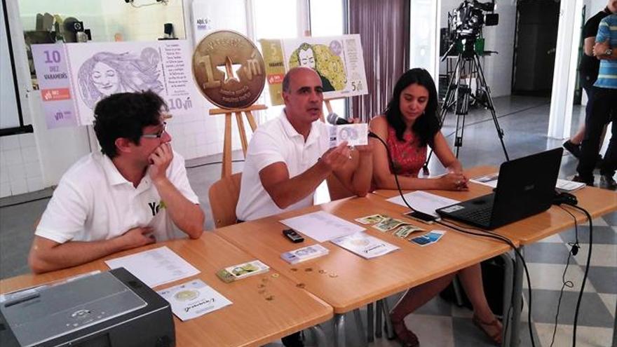 La moneda social local varamedí funciona en la plaza de abastos