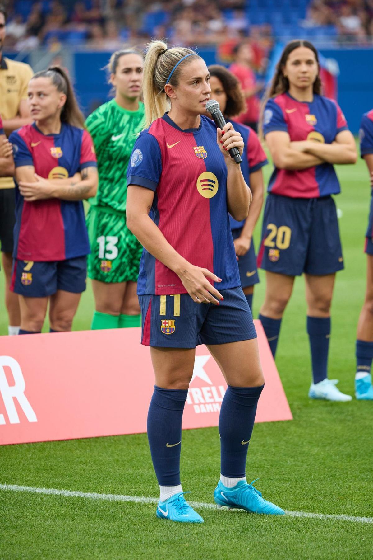 FC Barcelona - AC Milan, el Gamper femenino, en imágenes.