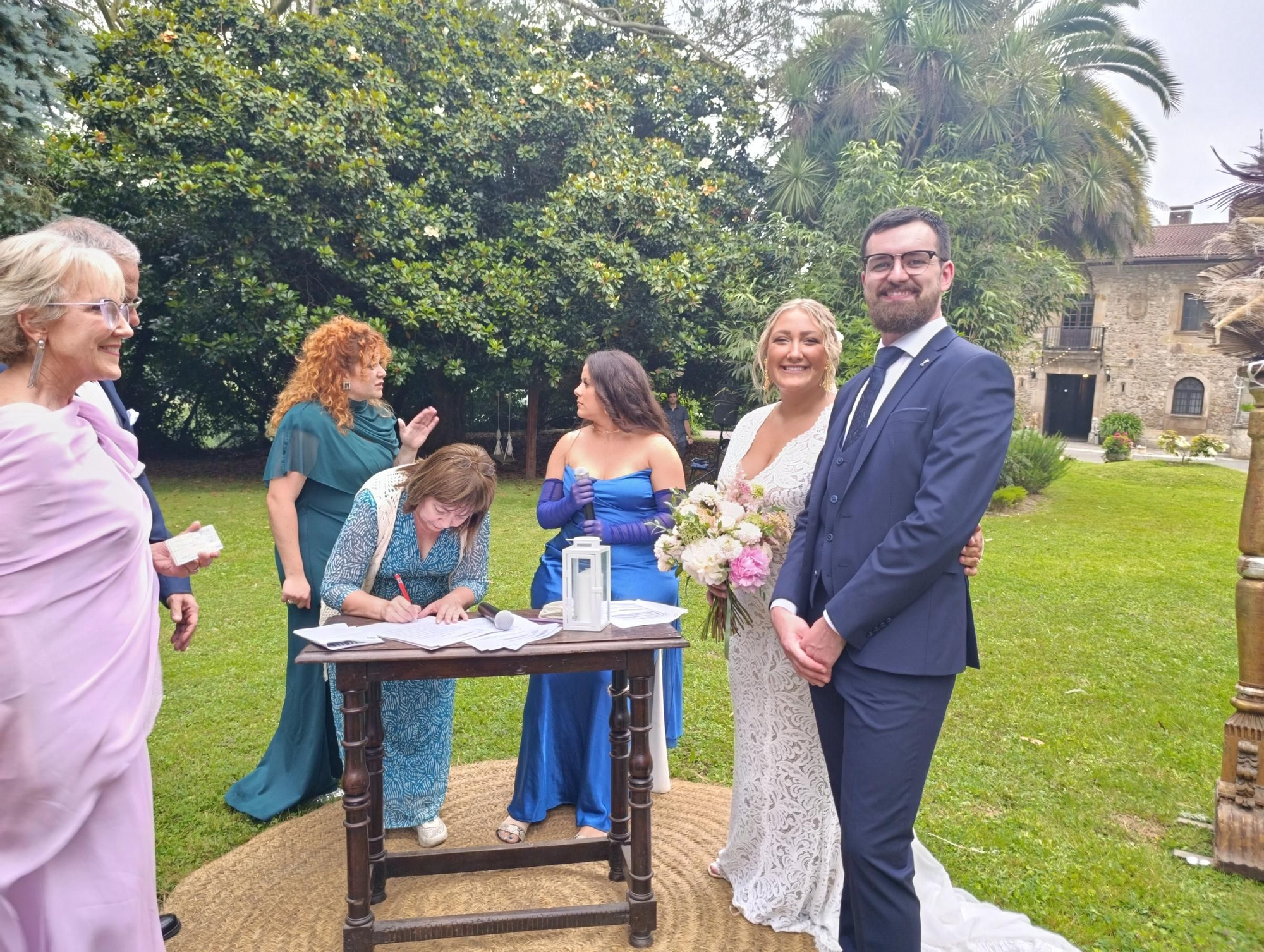La boda más internacional de Llanera