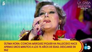 Muere Concha Márquez Piquer a los 75 años
