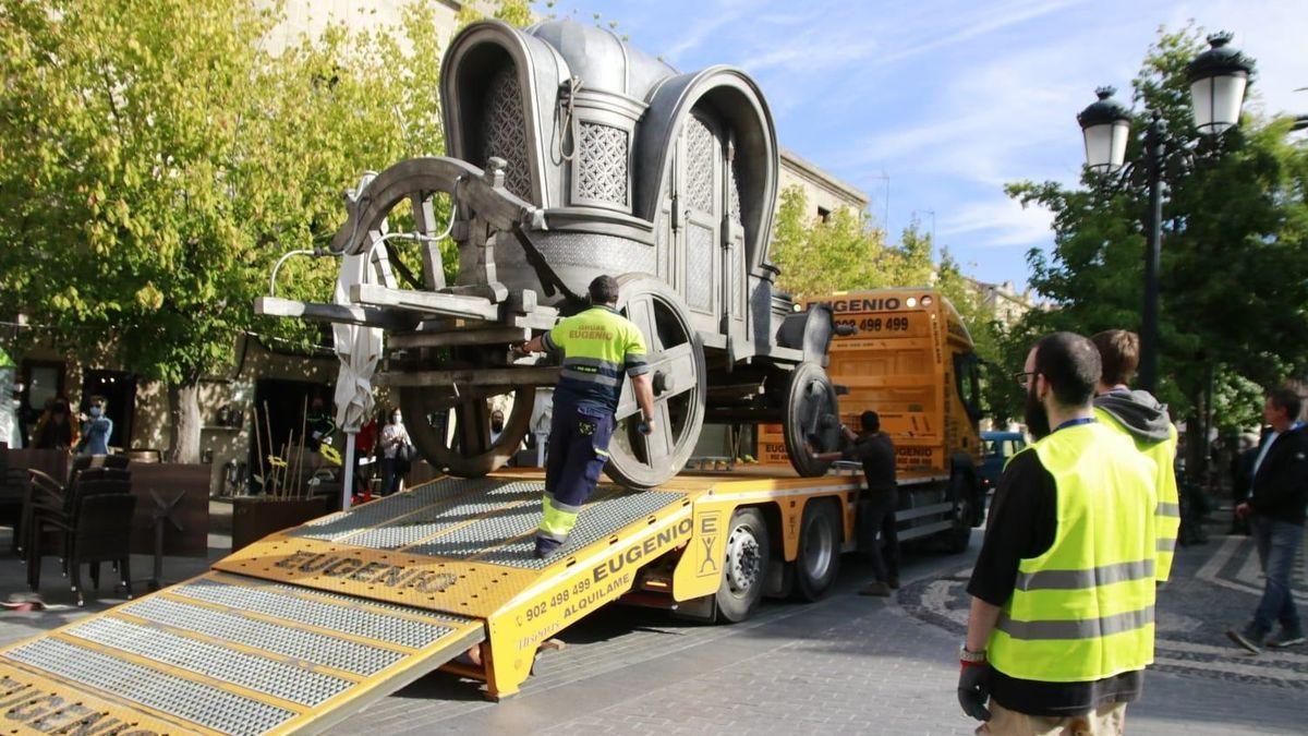 Carruaje utilizado en la primera temporada de «La Casa del Dragón».