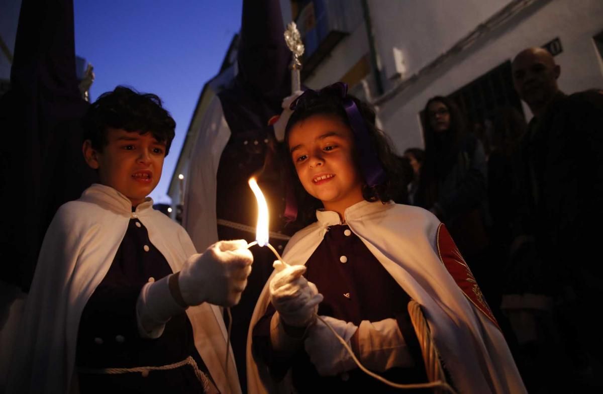 Histórica estación de penitencia de la hermandad de la Agonía