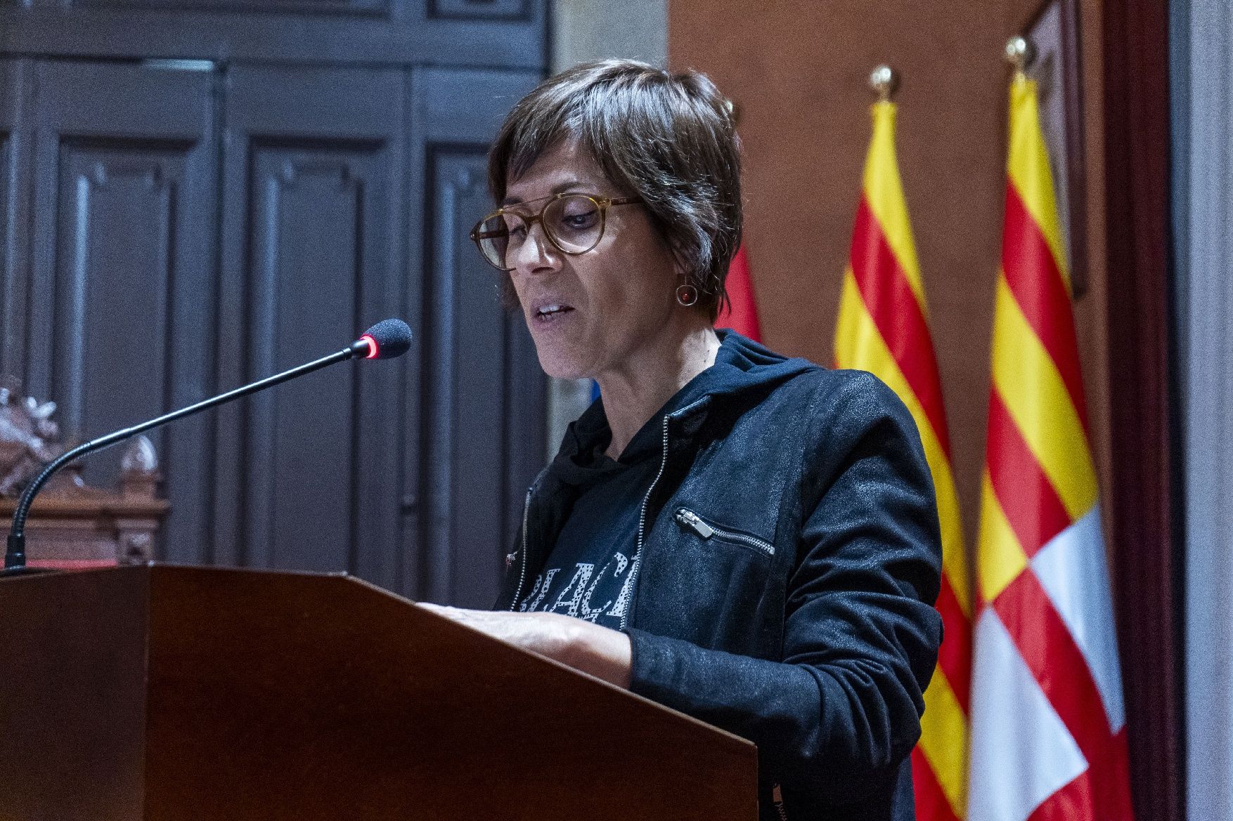 Montse Margarit rep el Bages de Cultura reivindicant la tasca "invisibilitzada" de les dones