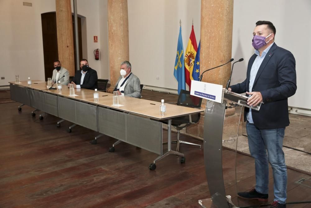 Acuerdo entre Principado y agentes sociales para la ”reconstrucción” de Asturias