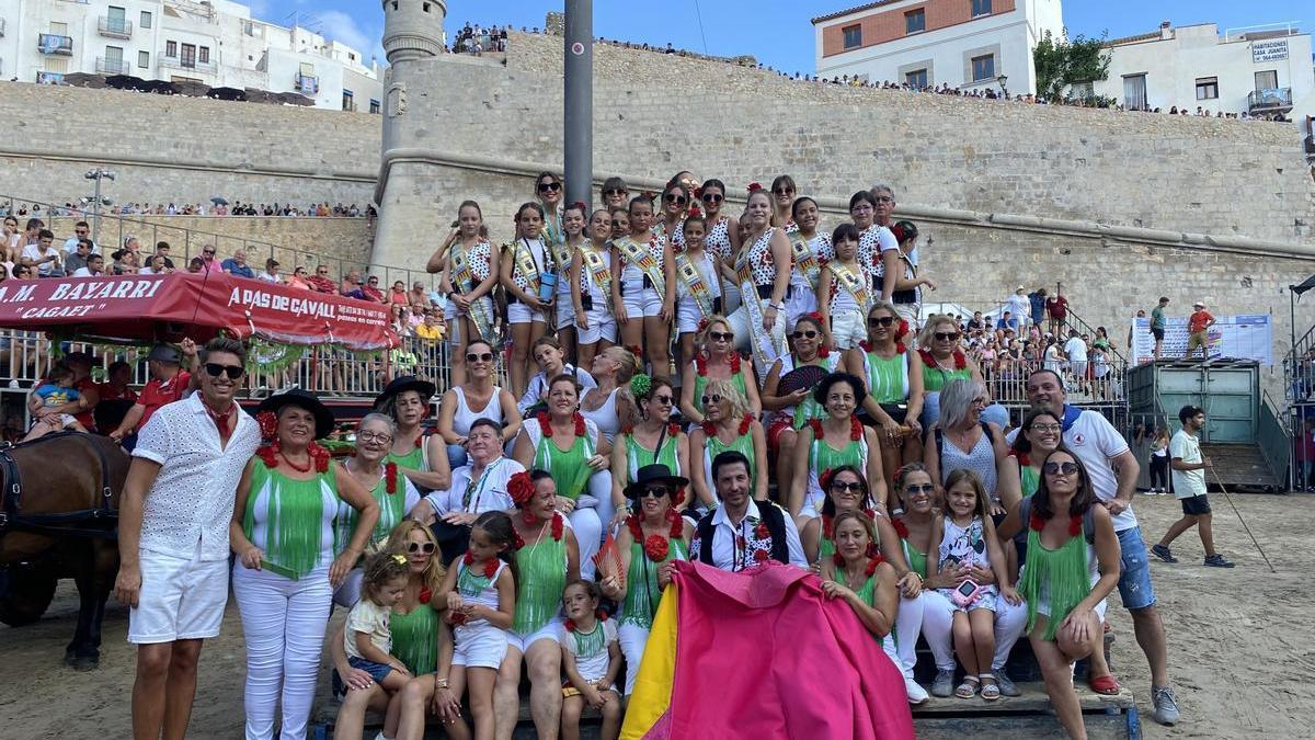 La inauguración de la fiesta taurina de Peñíscola del pasado sábado.