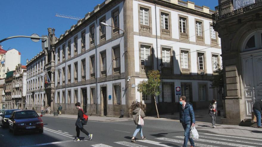 Sede de la Diputación Provincial de Ourense, en la calle Progreso. |   // IÑAKI OSORIO