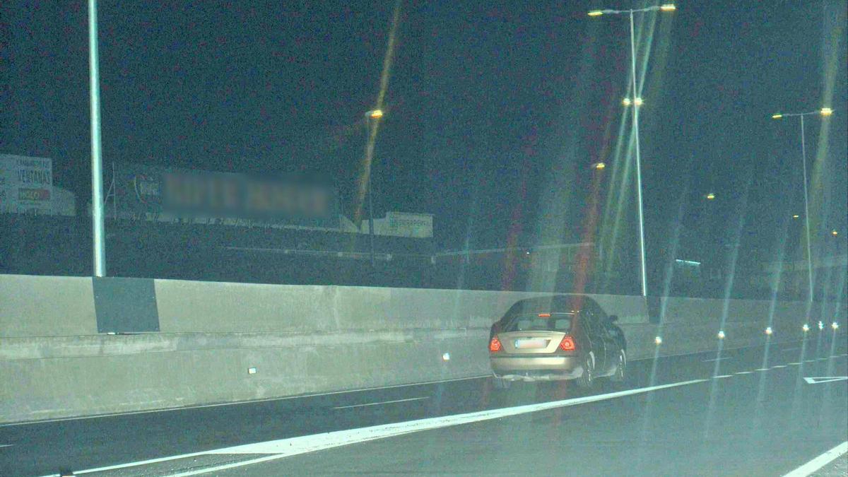 Cazado a 117 km/hora un conductor en un concurrido acceso a Zaragoza