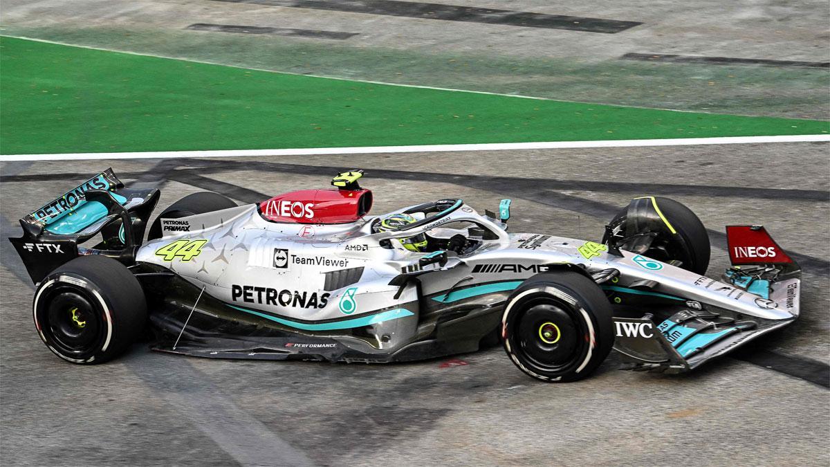 Hamilton ha firmado el mejor tiempo en el Libre 1 de Singapur