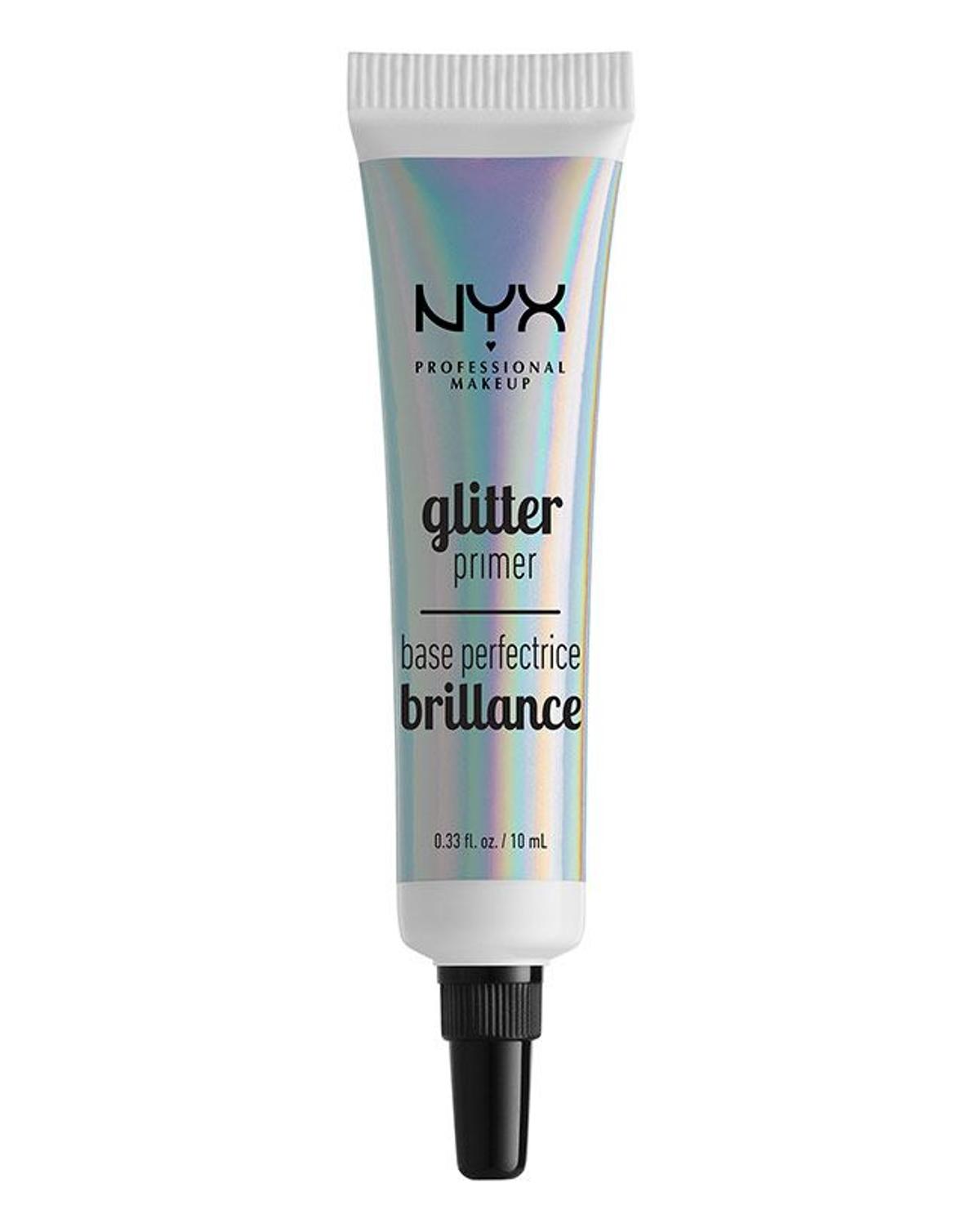 Glitter Primer de NYX es un básico para las fans de los maquillajes de Euphoria.